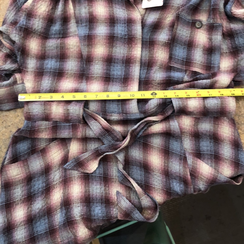 Plaid Free People Romper - Picture 6 of 6